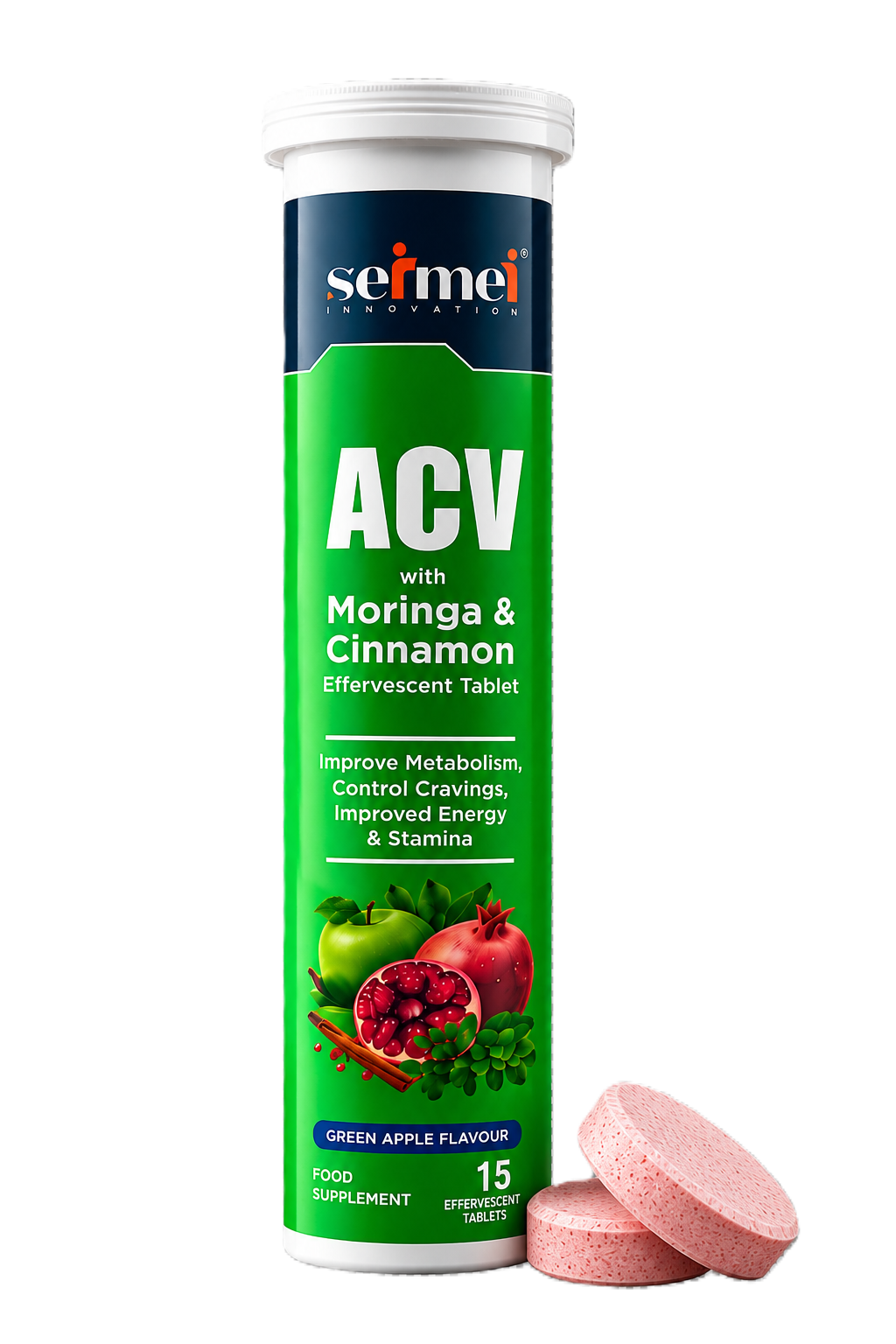 Ocederma ACV with Moringa & Cinnamon - The Apple Cider Vinegar