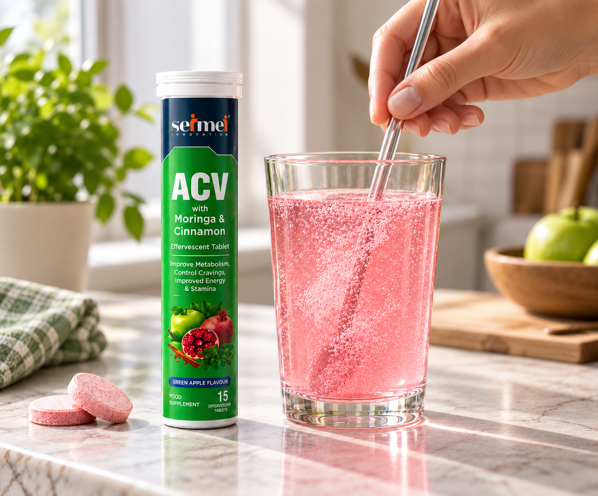 Ocederma ACV with Moringa & Cinnamon - The Apple Cider Vinegar